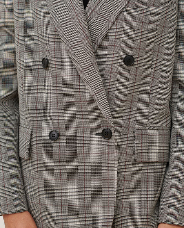 Oversize woollen jacket