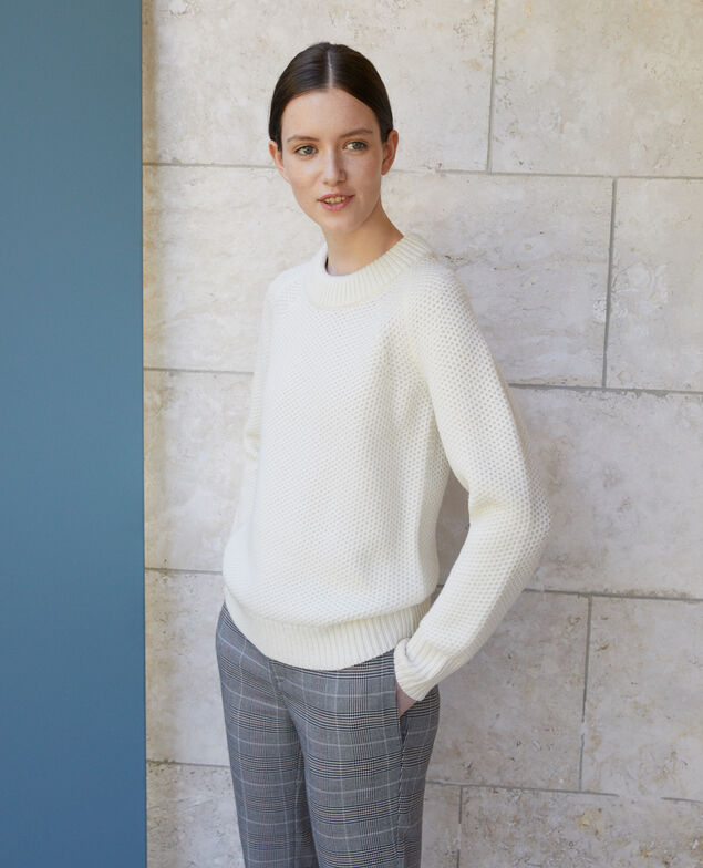 Wool jumper Off white