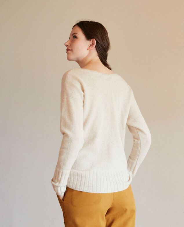 Cashmere jumper Silver gray