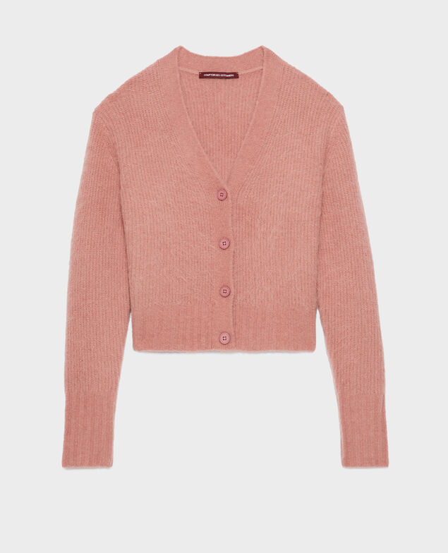 Alpaca blend cardigan
