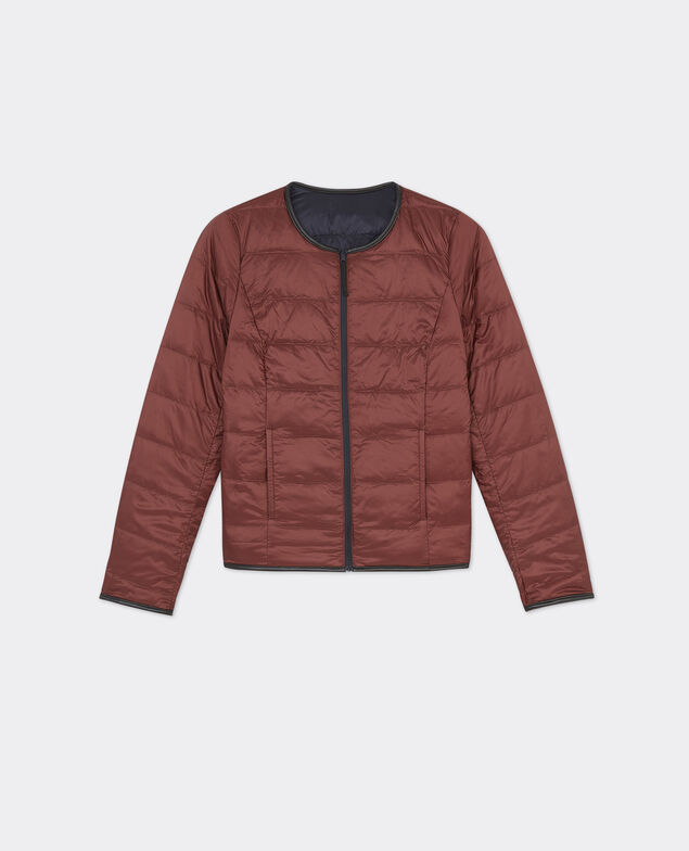 Classic Mademoiselle Plume down jacket Dark ocean/velvet