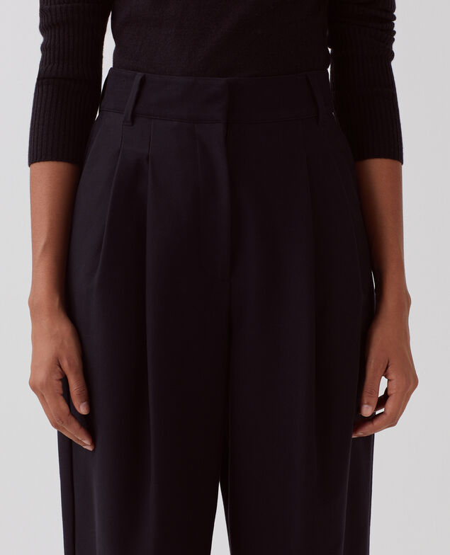 PEGGY - Carrot trousers H091 black beauty