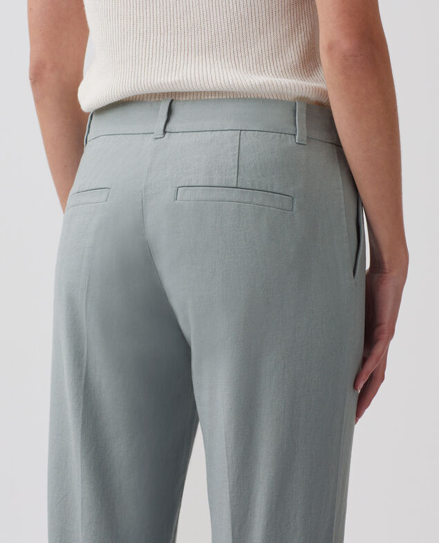 MARGUERITE - Cigarette trousers J620 slate blue