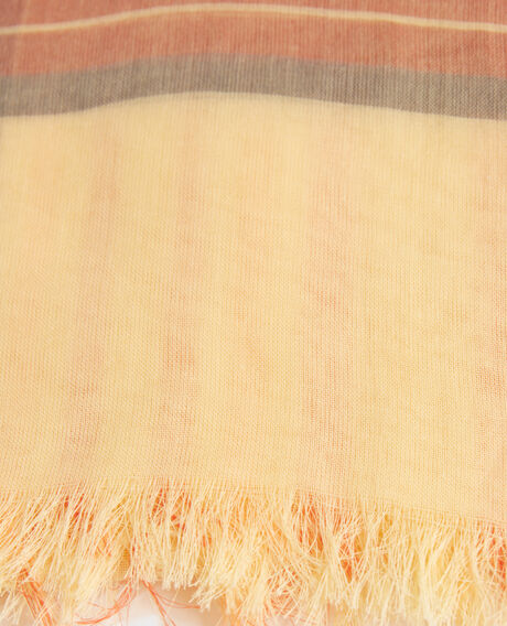 Cotton scarf 0241 orange 3ssc161
