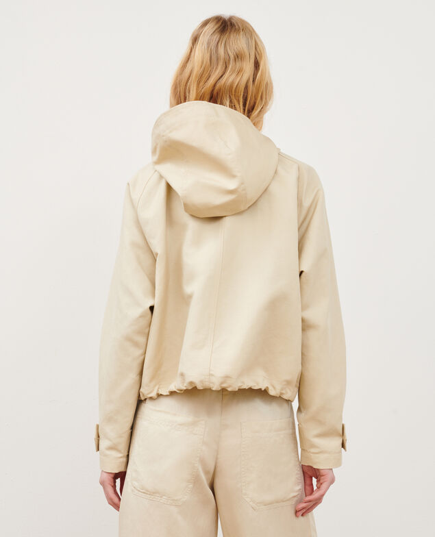 Linen blend jacket 0300 castle wall 3sja110c23