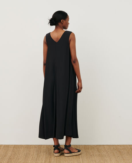 Fluid trapeze dress 0093 black 3sdr275v02