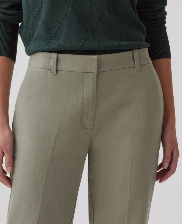 MARGUERITE - Cigarette trousers J050 shadow gray