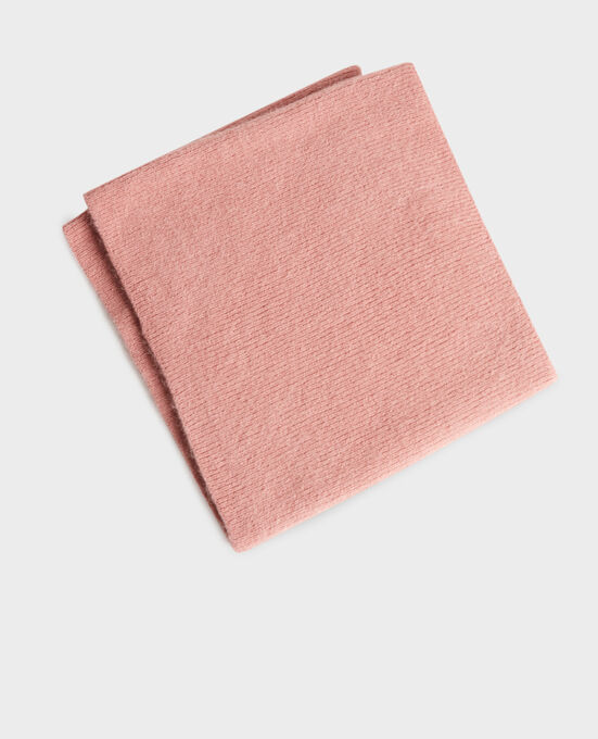 Snood in mixed alpaca wool A110 PINK KNIT