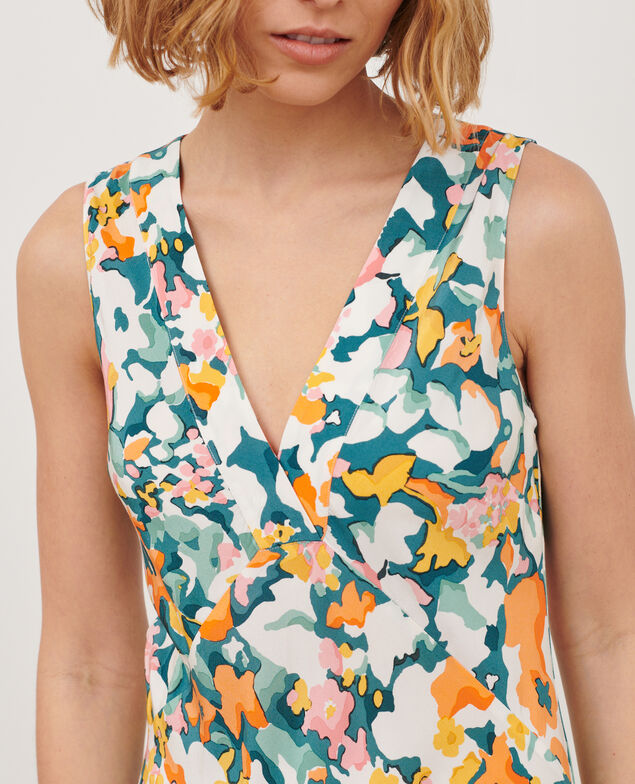 Silky maxi dress
