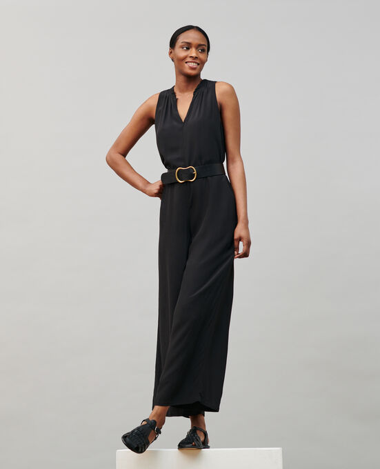 Loose jumpsuit 09 BLACK