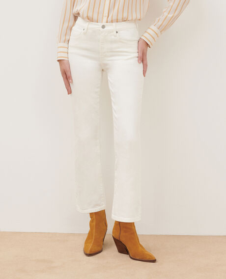 ROSINE - Flare jeans 0003 white denim 3spe233c62