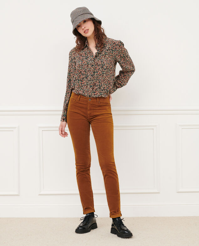 LILI - SLIM - 5 pocket jeans 4233 monks robe