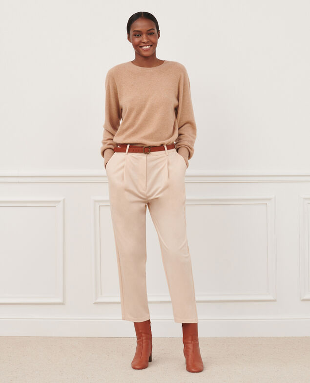 Cigarette trousers 31 beige