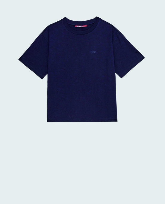  Oversize cotton t-shirt NIGHT SKY