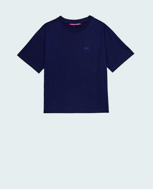  Oversize cotton t-shirt Night sky