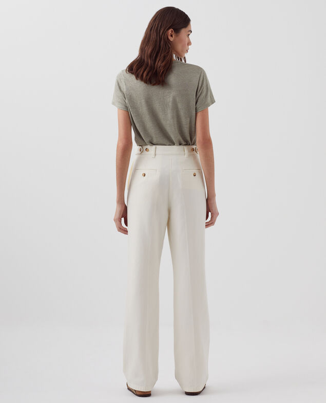 BLANDINE - Straight trousers