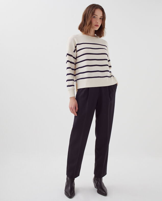 MADO - Merino wool jumper H696 st baritone blue