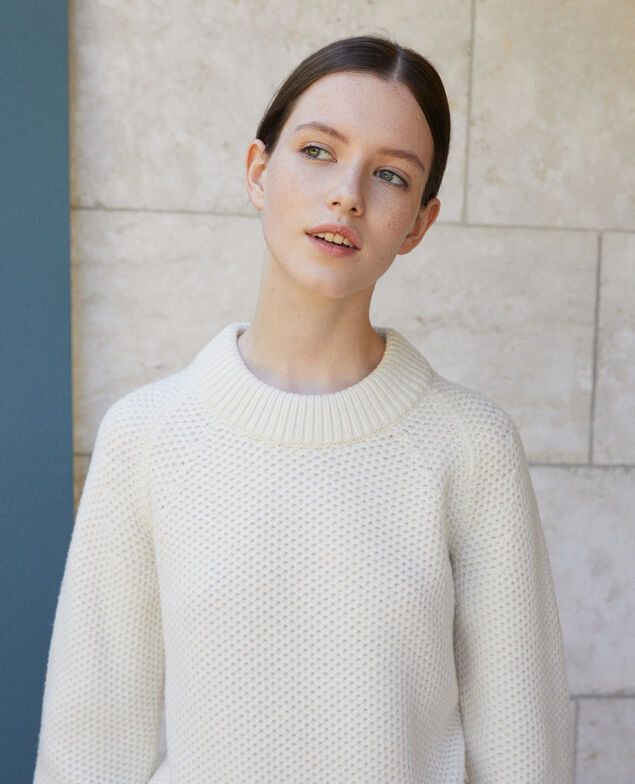 Wool jumper Off white