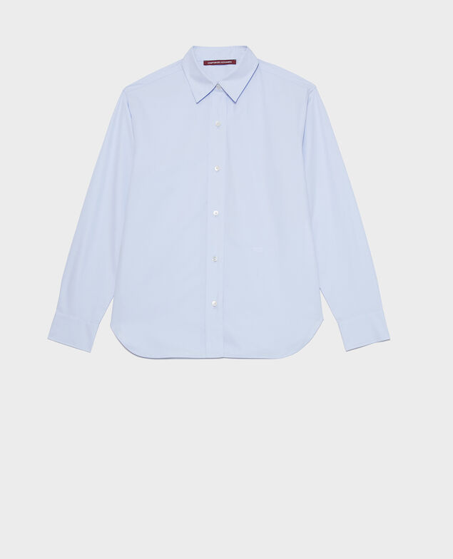 Cotton boyfriend shirt Heather