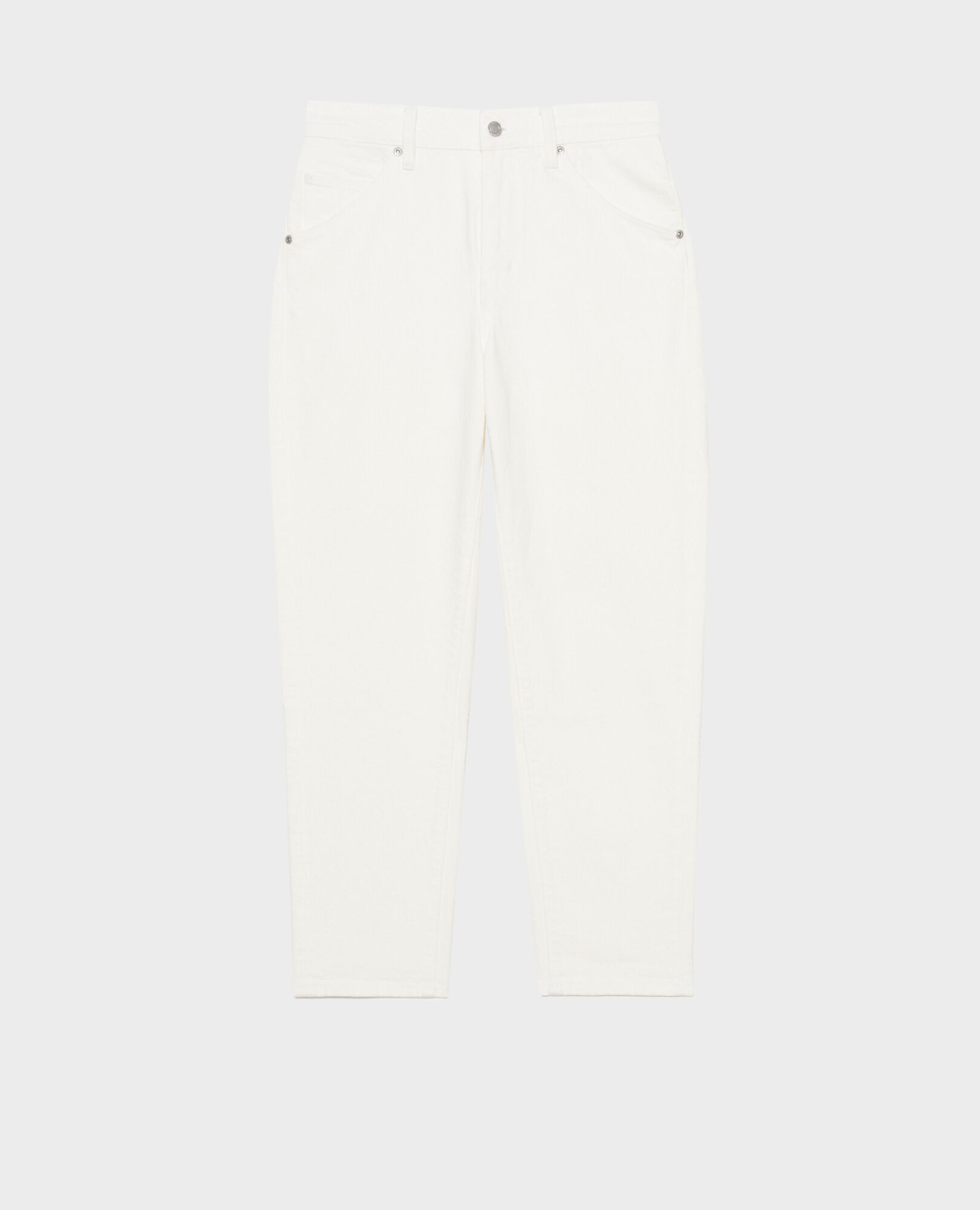 RITA - SLOUCHY - Loose cotton jeans 108 denim white 2spe330c62