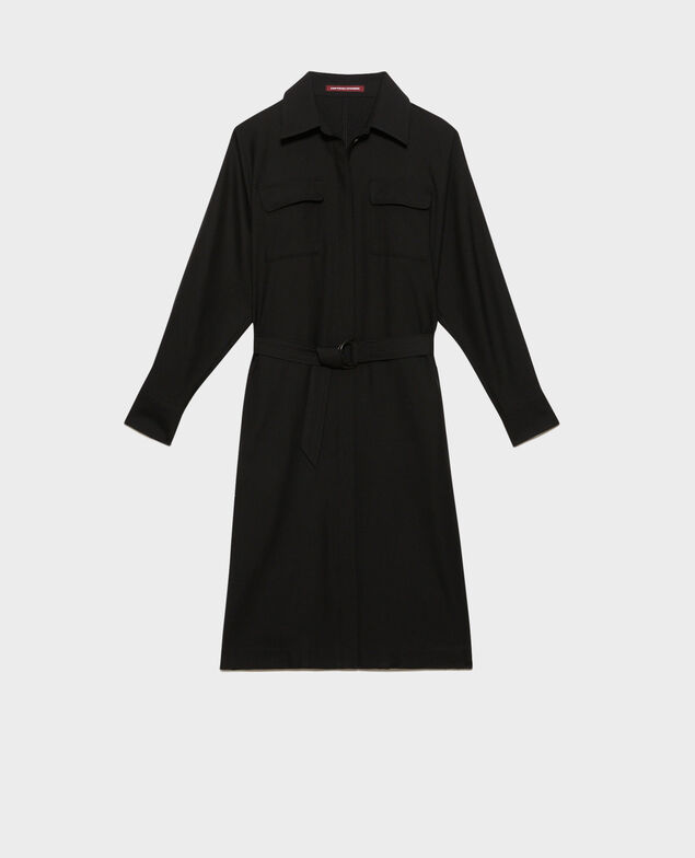 Wool shirt dress 4216 black_beauty
