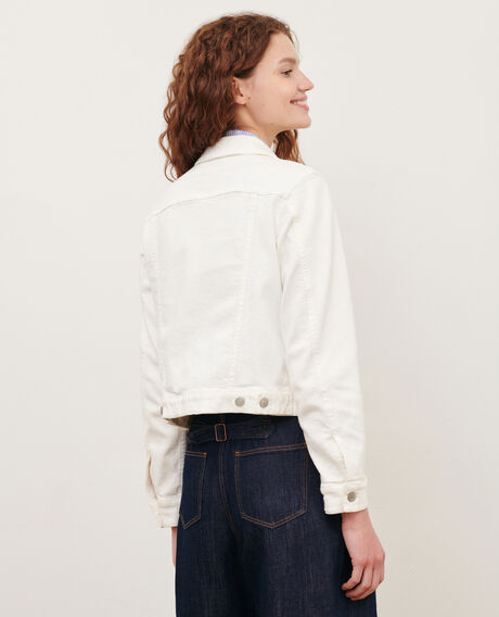 Short denim jacket 0003 white denim 3sjd265c62
