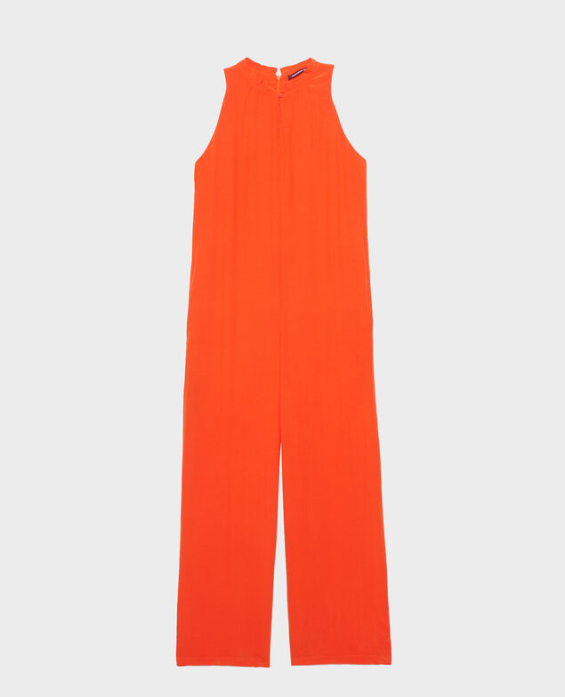 Loose jumpsuit 7020c 22 orange 2sjp612v02
