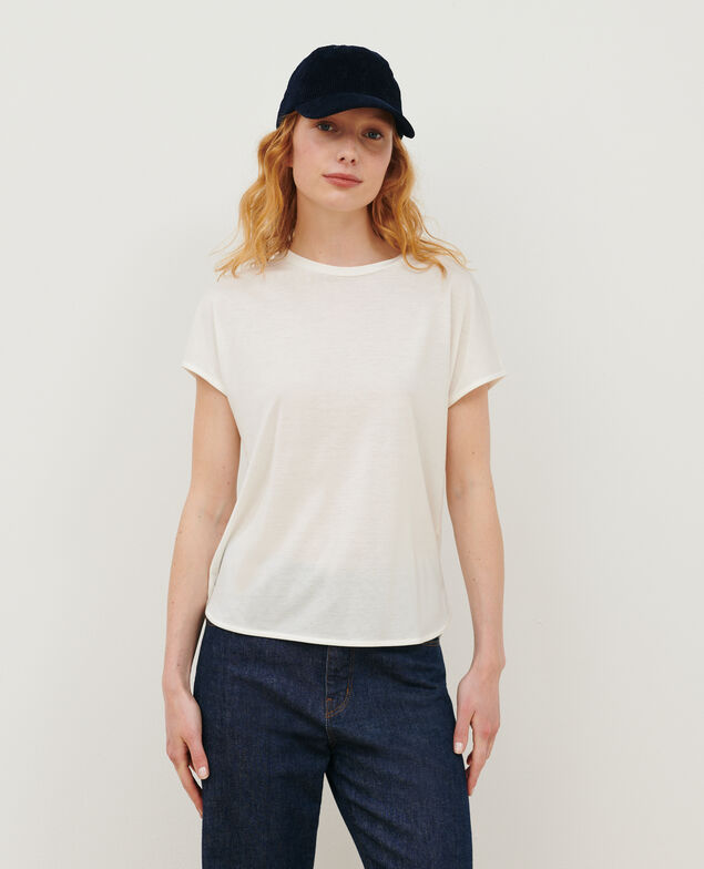 Loose cotton t-shirt