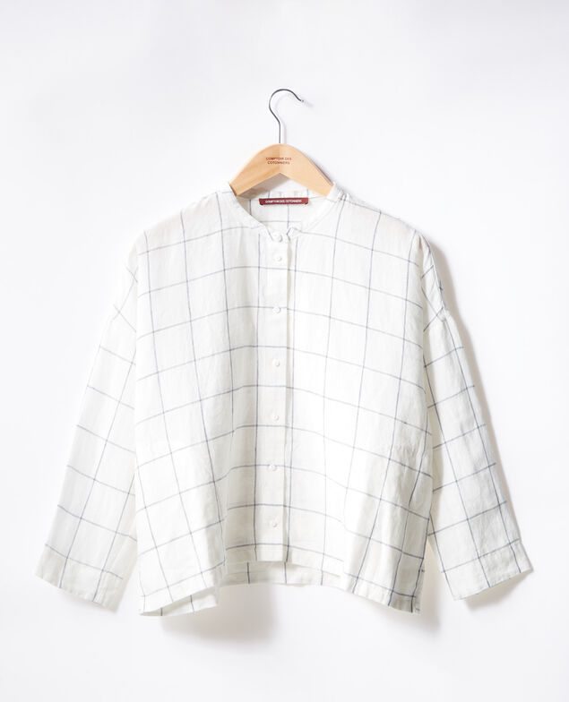 Linen blouse Off white