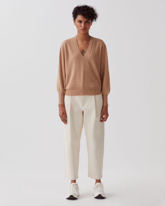 Cashmere jumper 8803 32 BEIGE