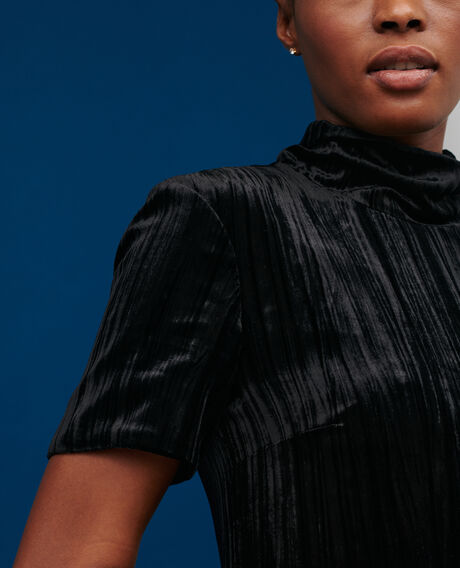 Velour midi dress 4216 black_beauty 2wdr259v19