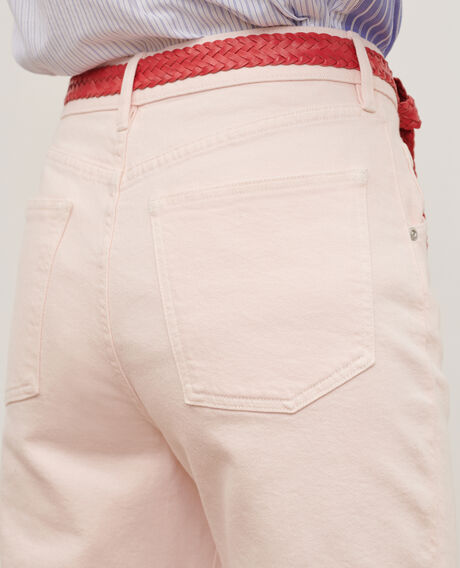 RITA - SLOUCHY - Baggy cotton jeans 0100 pink marshmallow 3spe208c62