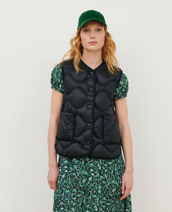 PLUME - Bodywarmer 0093 BLACK