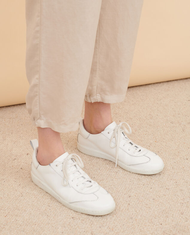 JOSÉPHINE - Linen blend joggers 7078 30_natural