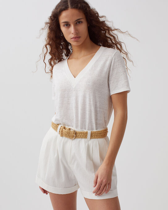 Cotton shorts 8885 00 WHITE