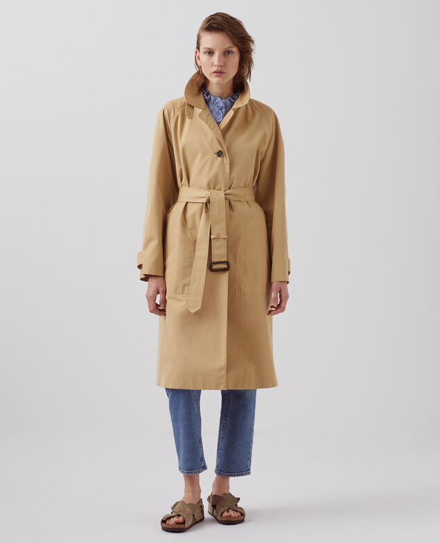 CATHERINE - Loose trench 0321 starfish beige 3sco003c19