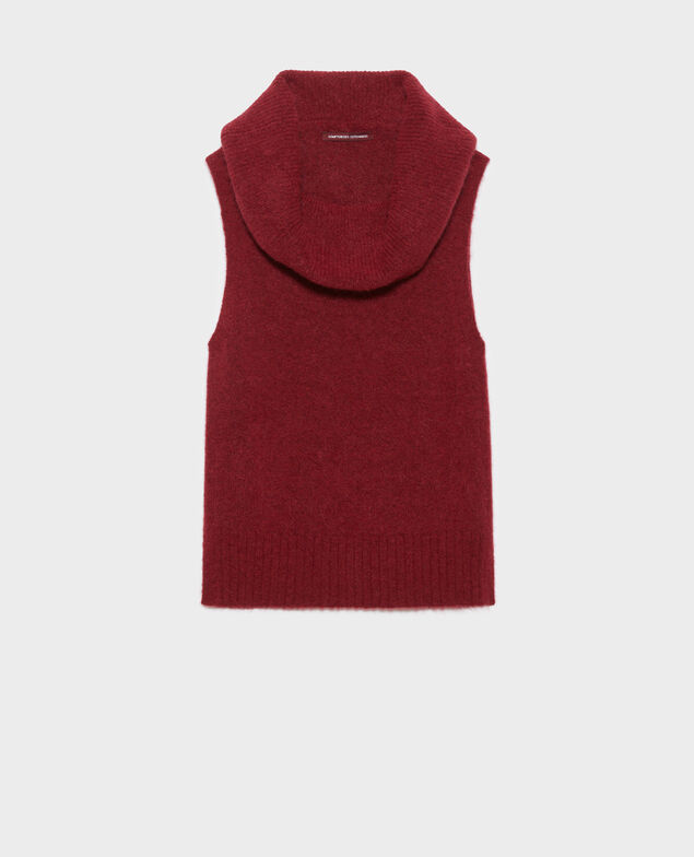 Alpaca wool blend tank top