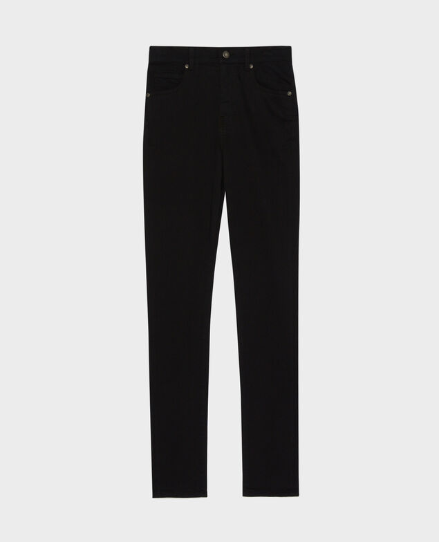 DANI - SKINNY - Cotton jeans 09 black