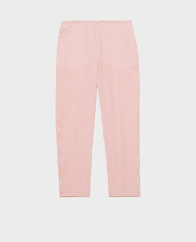 MARGUERITE - Cigarette trousers Str purepumpkin white
