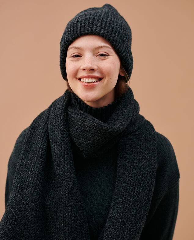 Wool scarf 8844 55 green