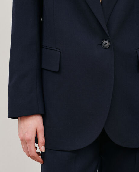Wool blazer 7012c 69 navy 2wja094w04