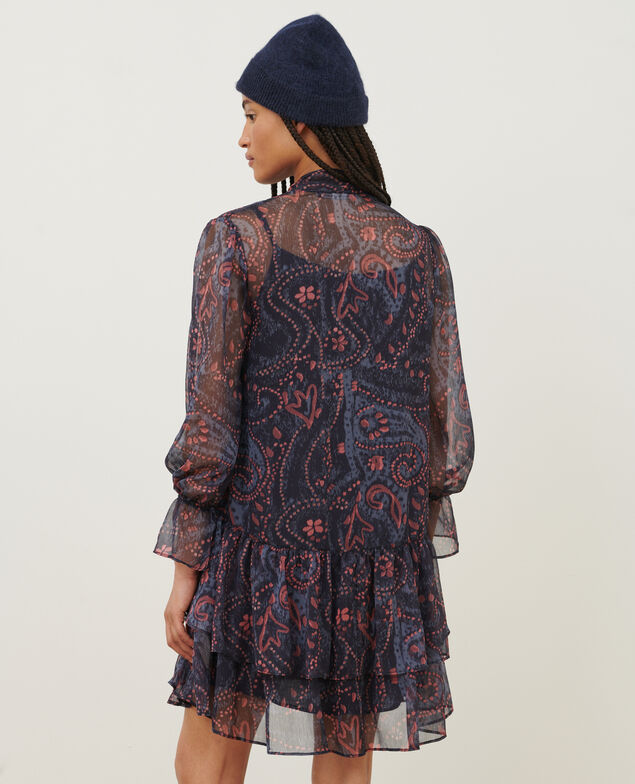 Silky mini dress