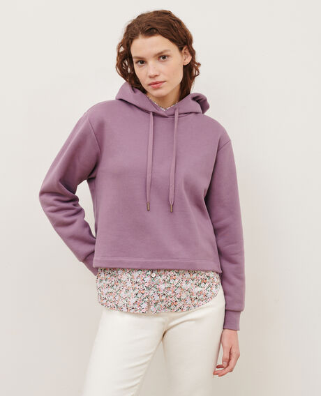Hooded sweatshirt 0780 very grape 3sh0111c75