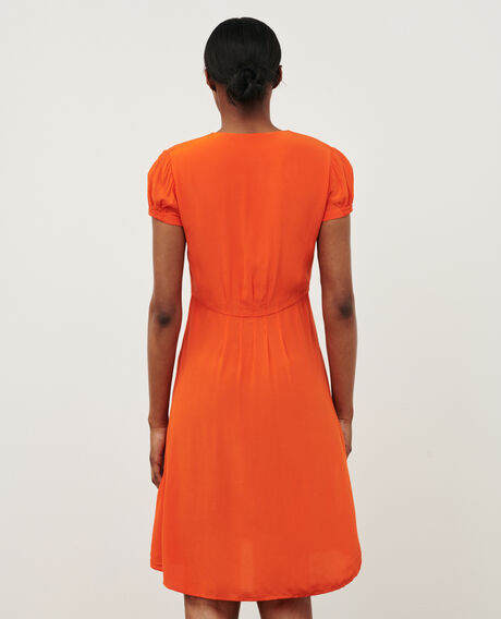 Floaty mini dress 7020c 22 orange 2sdr810v02