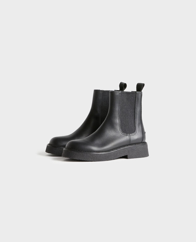 Leather Chelsea boots