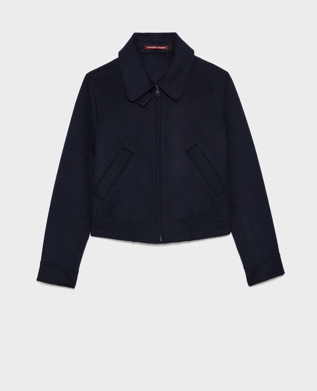 Wool blend jacket