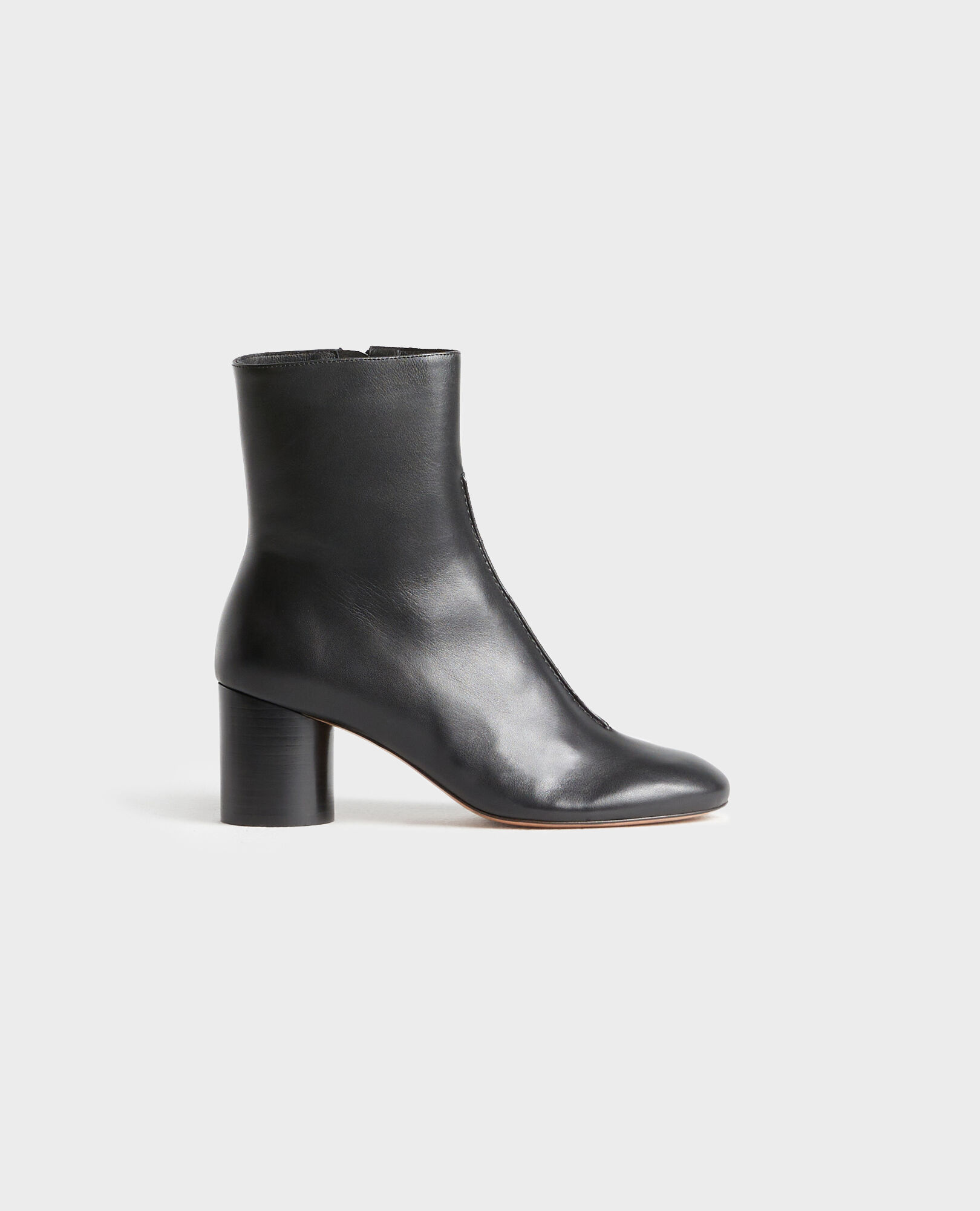 Leather biker boots Comptoir Des Cotonniers Black size 36 EU