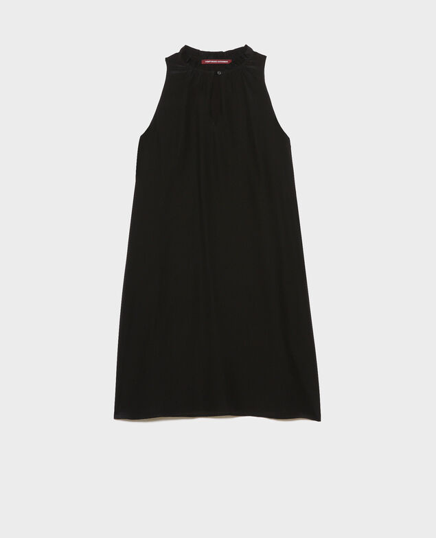 Silk dress 09 black
