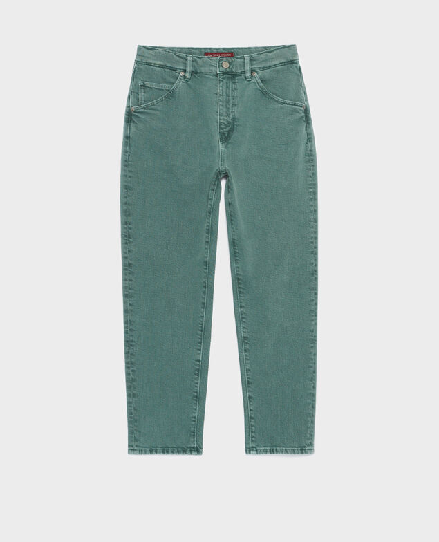 RITA - Slouchy jeans A592 dark green denim
