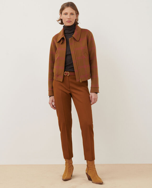 Wool blend jacket